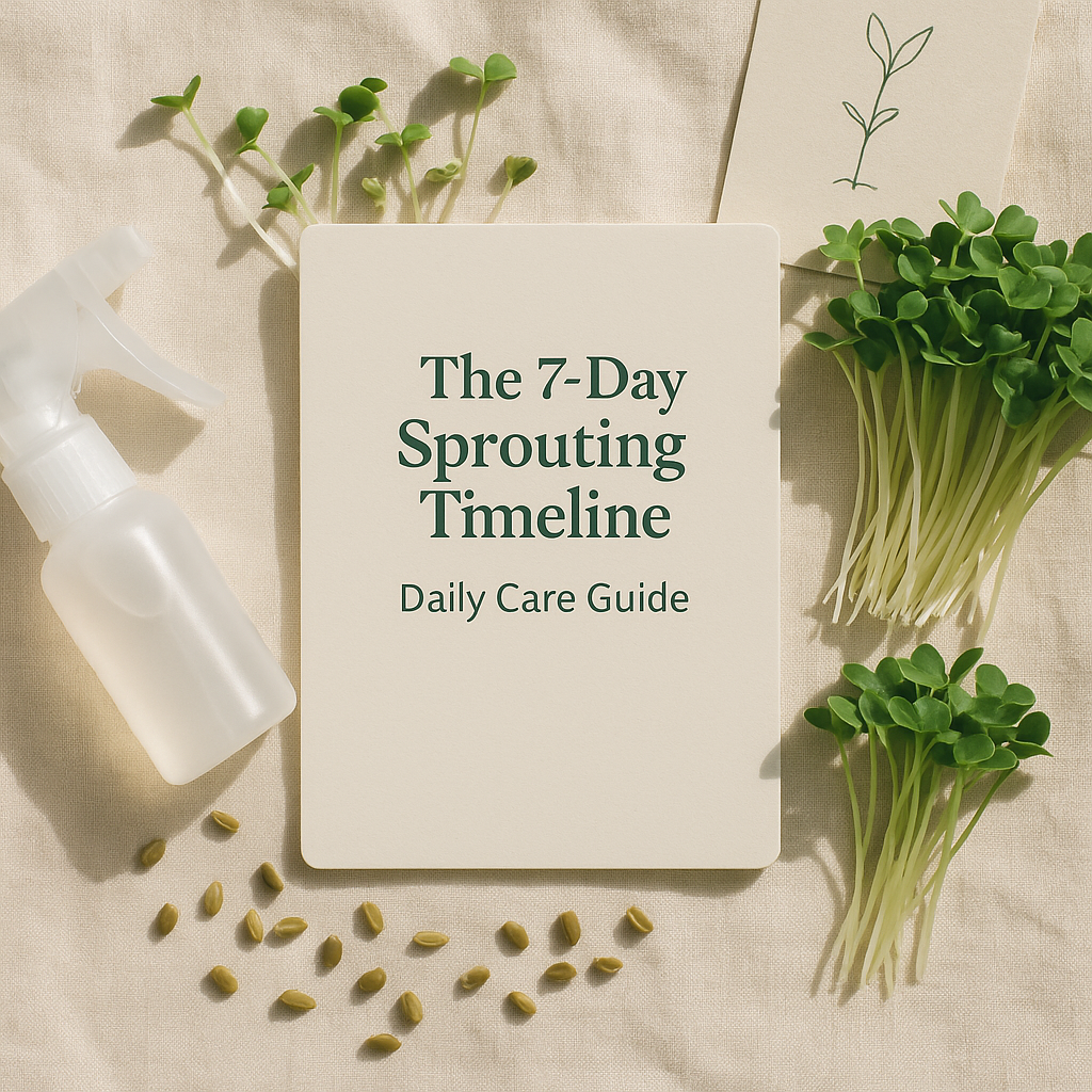 The 7-Day Sprouting Timeline: Daily Care Guide