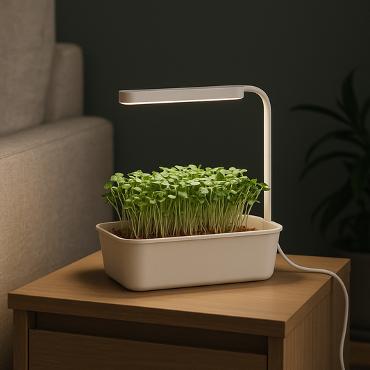 🌿 From Seed to Stillness: How Growing Microgreens Can Calm Your Space and Mind