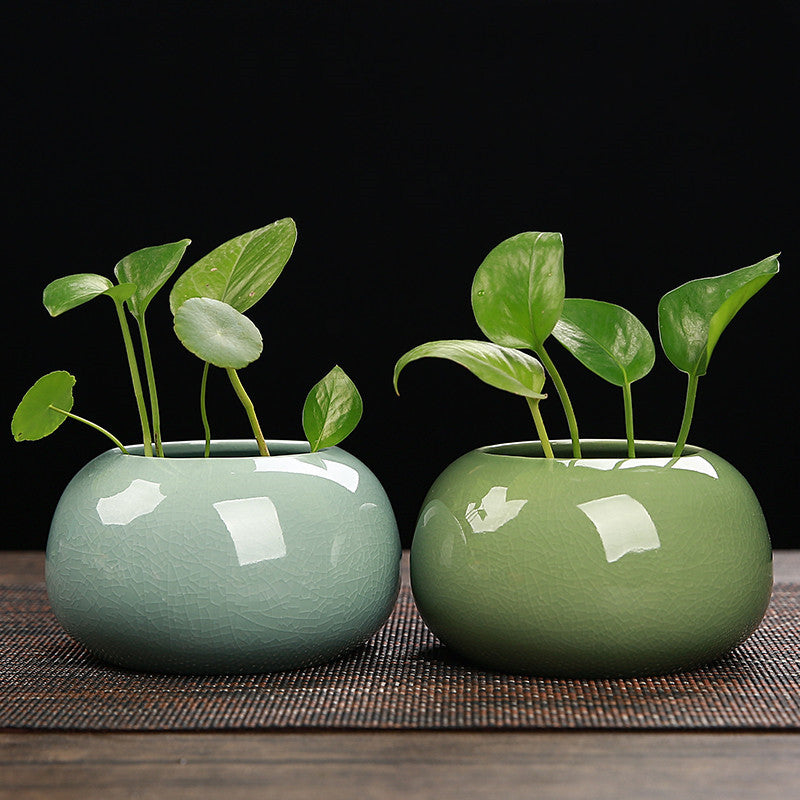 Ceramic copper pot