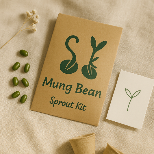 Mung Bean Microgreen Seeds — Your Chill, Balanced, Zen Friends
