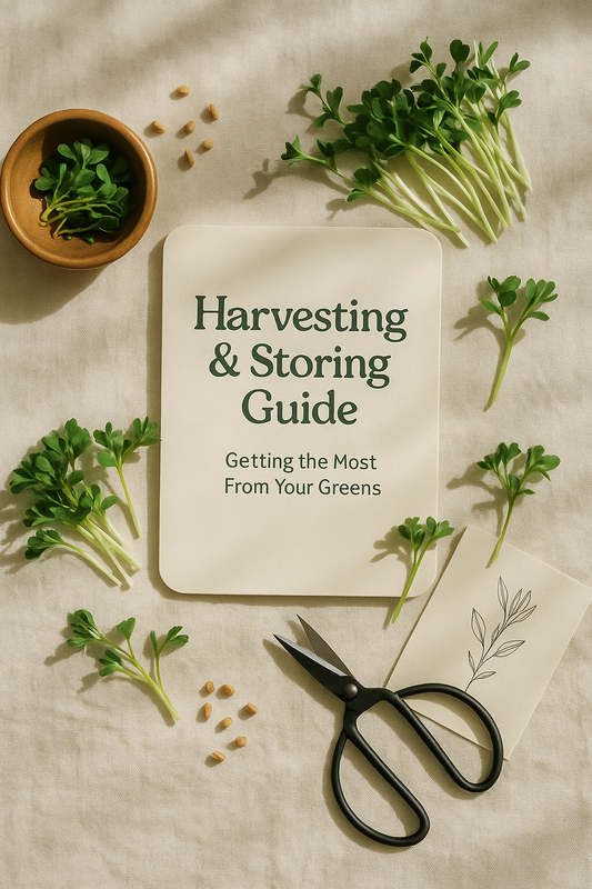 Harvesting & Storing Guide: Getting the Most From Your Greens