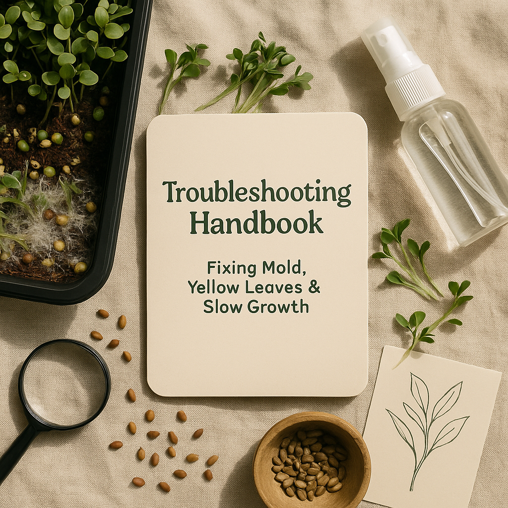 Troubleshooting Handbook: Fixing Mold, Yellow Leaves & Slow Growth