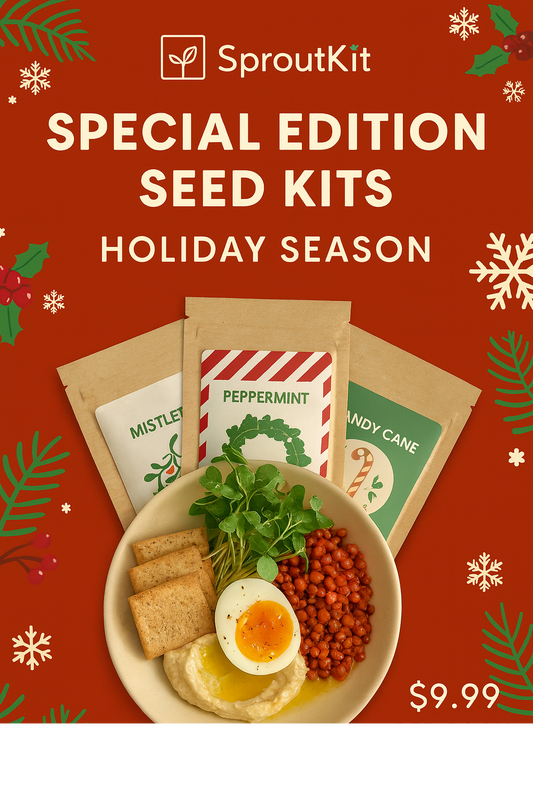 Candy Cane Microgreens Seed Pack
